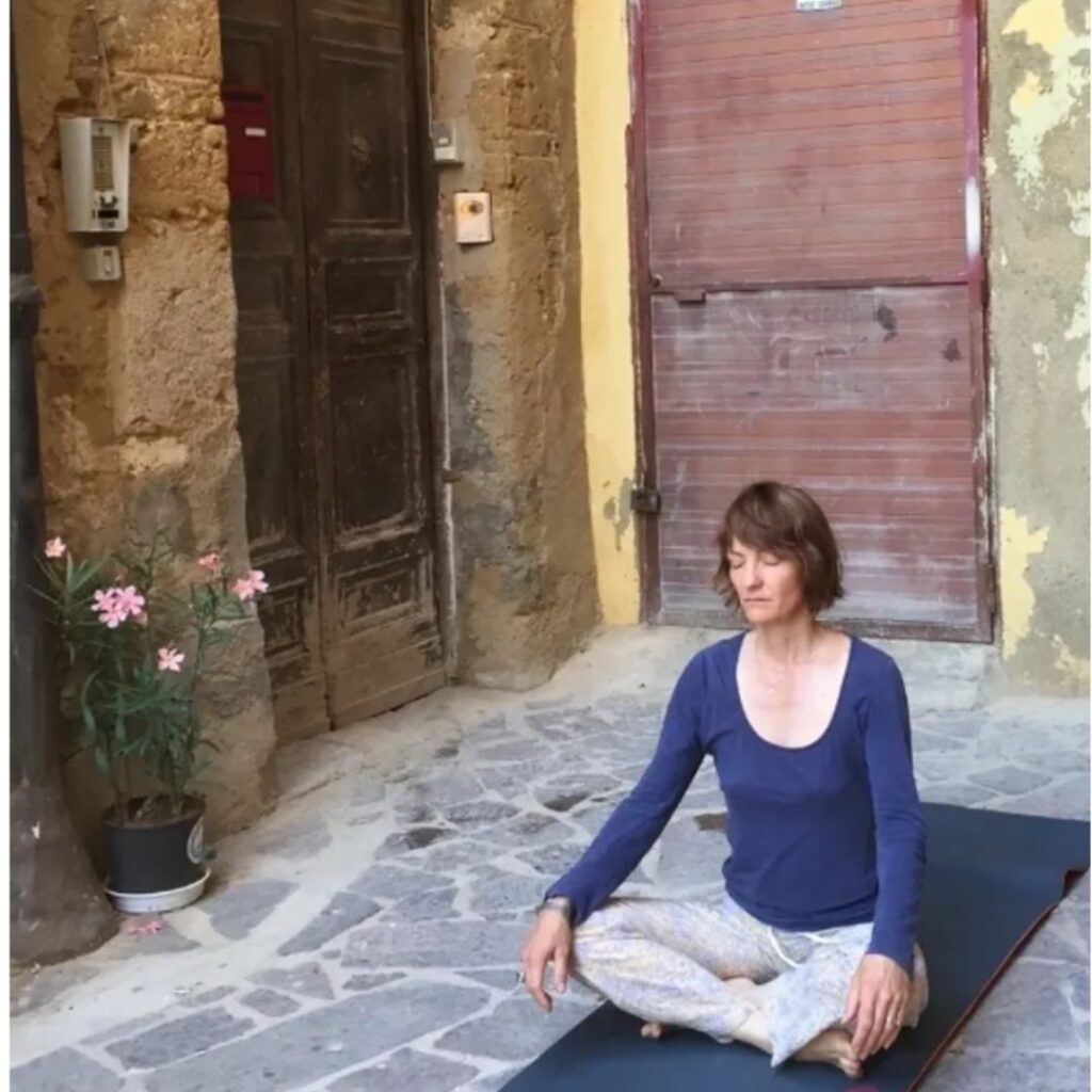 Meditation, Sicilian Courtyard